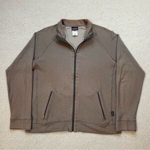 Vintage 90s Patagonia Full-Zip Sweatshirt Thermal Outdoor Organic Cotton Mens M